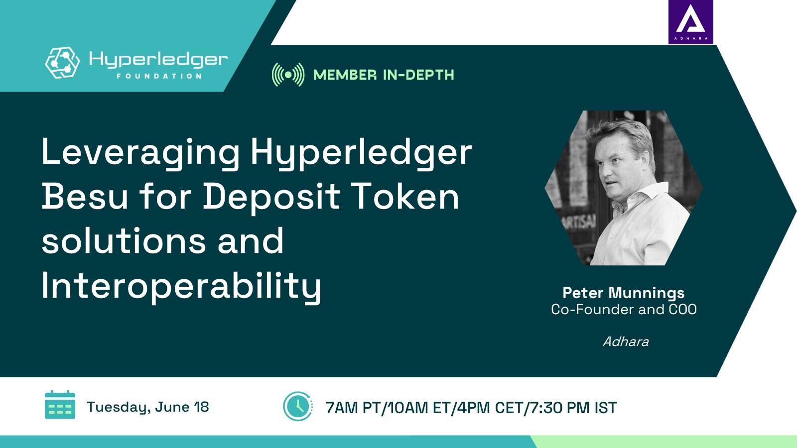 Hyperledger In-depth with Adhara: Leveraging Hyperledger Besu for Deposit Token solutions and Interoperability featured image